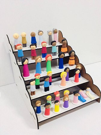 Display para Bonecos de Constelação Familiar